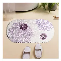 BATHLUX - Alfombras Antideslizante 69x35cm Diseños
