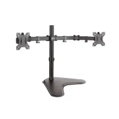 KLIPXTREME - Soporte p/2 Monitores 13 a 27' c/Base KPM-311