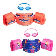 BESTWAY - Kit Flotador De Brazo + Lentes De Agua 1-3 Años