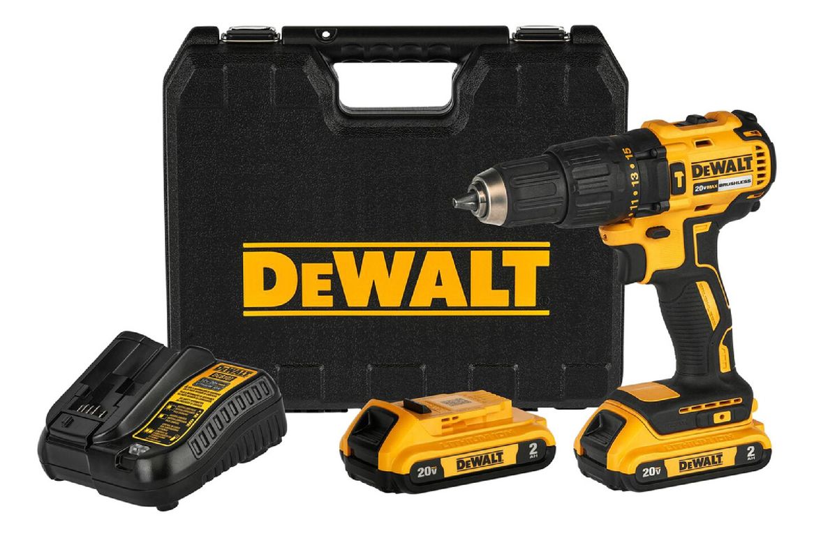 Taladro Percutor Inalámbrico 20v Brushless Dcd7781d2