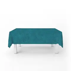 ELIZABETH PEPER - Mantel para Mesa de Tela 140x220 cm Turquesa