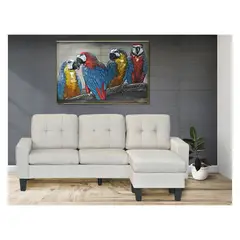 MSA MUEBLES SANTA ANA - SECCIONAL PALOMINO BEIGE