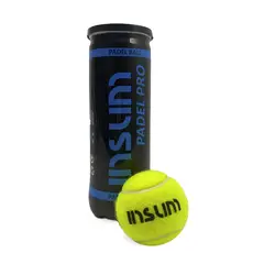 GENERICO - Tarro De Pelotas PREMIUM De Padel INSUM Pro - X3