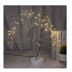 GENERICO - Lámpara Bonsai LED Luz CÁLIDA Decoración Hogar