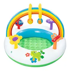 BESTWAY - Gimnasio Inflable Para Bebé Arcoiris 91X56Cms