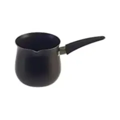 GENERICO - Olla Lechera Café Aluminio Antiadherente N 8 - NEGRO