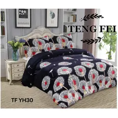 GENERICO - Plumon Sherpa Cobertor de invierno plush y chiporro 2 plazas - TF30