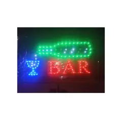 GENERICO - Letreros LED luminosos para negocios BAR