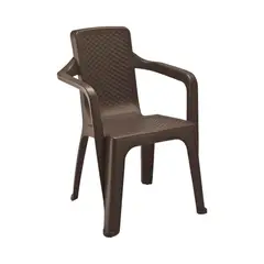 RIMAX - Silla de Terraza con brazo Café Eterna