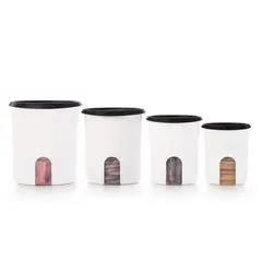 TUPPERWARE - Pack 4 Contenedores Con Ventanilla