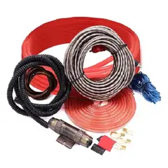 LISM - Kit Cables Para Amplificador Subwoofer Auto Premium / 213006