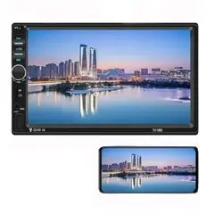 LISM - Radio Auto 2 Din Mirror Link Bt Pantalla Tactil Mp5 Estéreos 213172