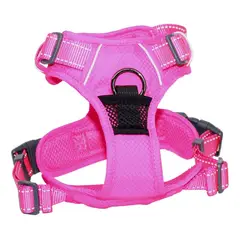 MASCAN - Arnés Deportivo De Control M Fucsia Perro