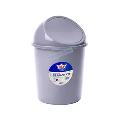 REYPLAST - Basurero Con Tapa De Cierre Automático 7 Litros