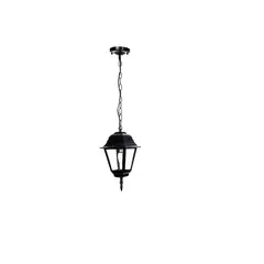 GENERICO - Farol Colgante Lorain Estilo Rústico Vintage Negro