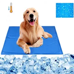 GENERICO - Manta Refrescante Alfombra Mascotas Cama Perro 40x50cm