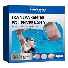 GENERICO - Parche Impermeable Transparente Evita Roce Parche Curita Adhesivo