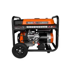 KOLVOK - Generador eléctrico a gasolina 8500W partida eléctrica con conexión ATS
