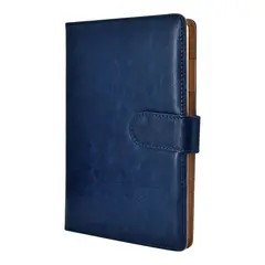 KUANGYE - Cuaderno Elegante De Tapa Dura Con Forro De Piel Sintética