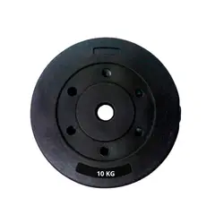 LUMAX - Disco Cementado Para Barra Mancuernas O Banco 10kg