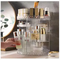 GENERICO - Organizador De Maquillaje Giratorio Lápiz Labial 360°.