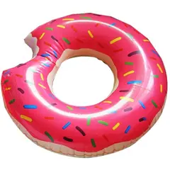 GENERICO - Flotador Piscina Flotador Donut Dona Inflable 70 cm