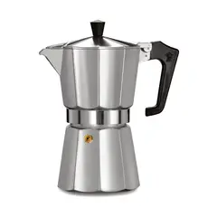 PEZZETTI - Cafetera Italexpress 6 Tazas Plateada