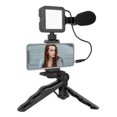 IRM - Kit Grabar Video Estabilizador Camara Reflex Tripode Celular
