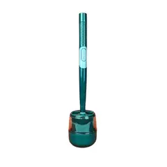 GENERICO - Cepillo Limpieza De Inodoro Con Dispensador De Jabón Verde