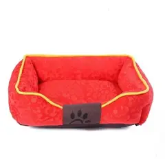 LISM - Cama Mascota Ultrasuave Talla S 47x36 262123 Rojo