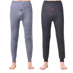 EVERSO - Pack 3 Calza De Polar Para Hombre Invierno Calzoncillo Largo