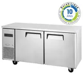 PROCHEF - Meson Refrigerado 150 Cm Acero Inox. 2 Puertas 400 Litros