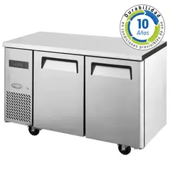 PROCHEF - Meson Refrigerado 120 Cm Acero Inox. 2 Puertas 290 Litros