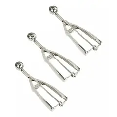 GENERICO - Pack X3 Cucharas Helado Cuchara Helado Cuchara De Helado 4cm