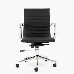 FORM OFFICE - Silla Oficina Bishop Media Negro