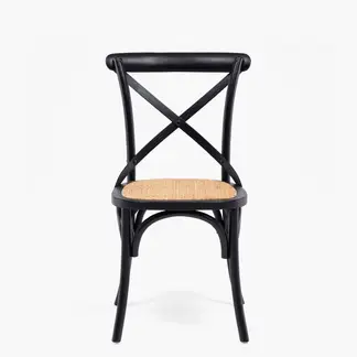 FORM DESIGN - Silla Madera Tradition Rattan Negro Form