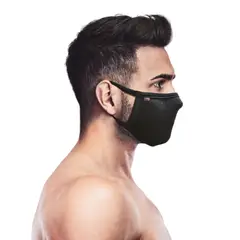 NAROO - Mascara Deportiva Filtrante Lavable Fu+ - Negra M/l