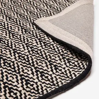FORM DESIGN - Alfombra Algodon Nepal 170x240 Negro Form