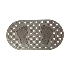 EKOI - Alfombra Para Baño De Goma Antideslizante Diseño De Drenaje.