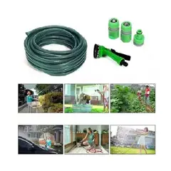 LISM - Manguera Reforzada 1/2 Pulgada Rollo 20 Mts Pistola Acoples 250007