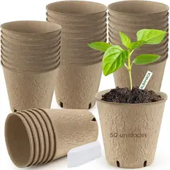 GENERICO - 50 und Macetero Biodegradable