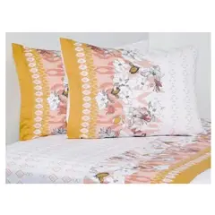 CANNON - Sabana 1.5 Plazas Ec 200 Hilos Rosett