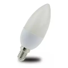 LISM - X10 Ampolleta Led 7w Vela E14 Ahorro Energia Luz Fria 003016