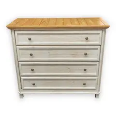 TAIKKEE - COMODA RUSTICA 4 CAJONES
