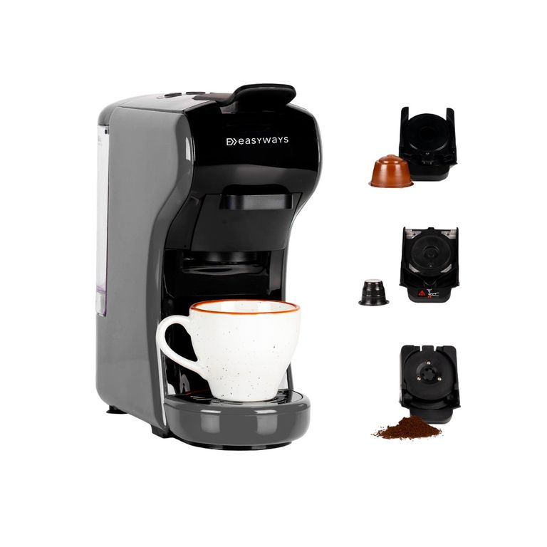 Cafetera Milano Coffee 3 en 1 Gris