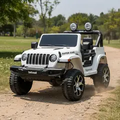 BEBESIT - Camioneta Eléctrica Renegade Blanco