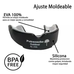 GENERICO - Protector bucal dental rugby boxeo eva y bpa free pehuenche
