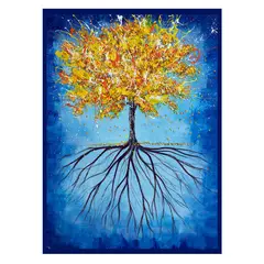 GENERICO - Cuadros De 50x70 De Arbol De La Vida.