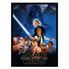 GENERICO - Cuadro De 50x70 De El Retorno Del Jedi.