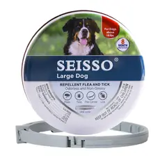 ZG JOYAS - Collar De Perro Seisso Antipulgas Garrapatas 70 Cm 8 Meses
